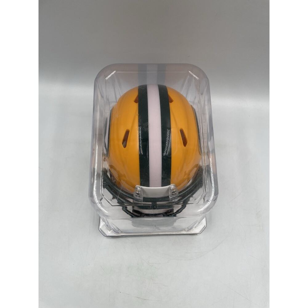 Green Bay Packers Authentic Riddell Speed Mini Helmet - Picture 7 of 8